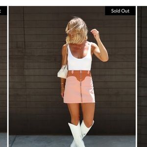 Denim skirt brand new